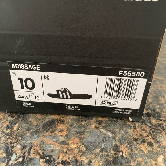 Unisex Adidas Adissage Slides - Picture 4 of 5
